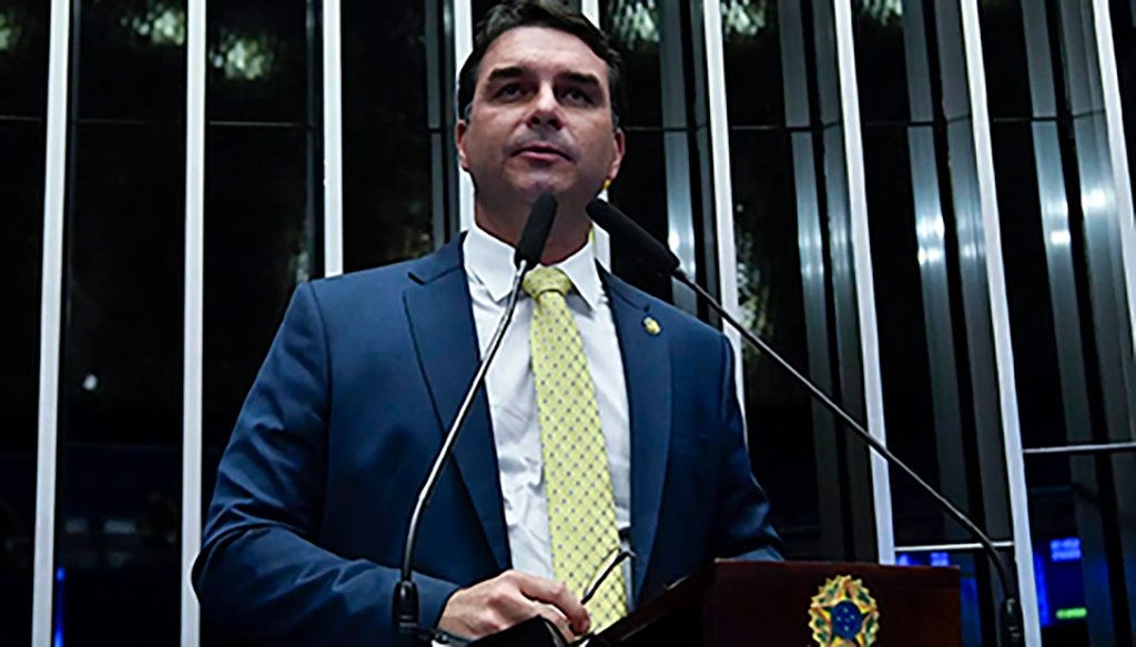 Líder do PL no Senado, Flávio Bolsonaro (PL-RJ)