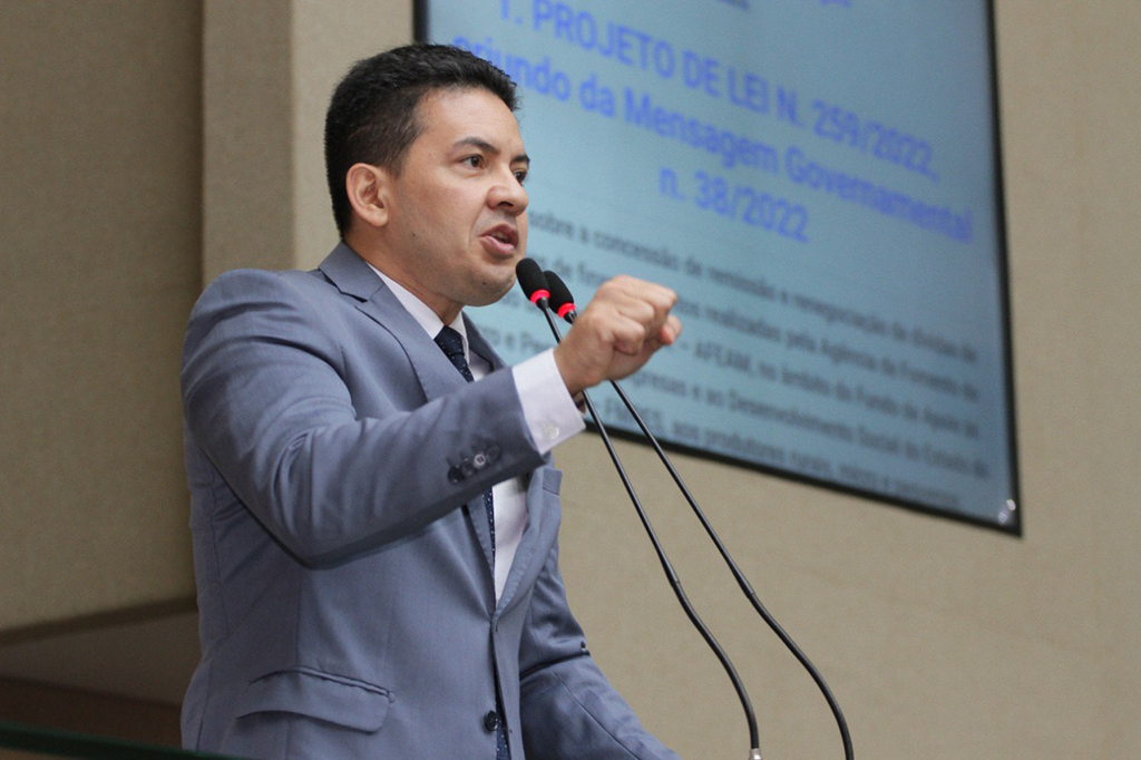 Deputado estadual Delegado Péricles (PL-AM)