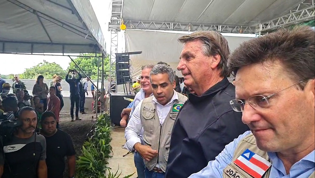 Presidente Jair Bolsonaro em Feira de Santana