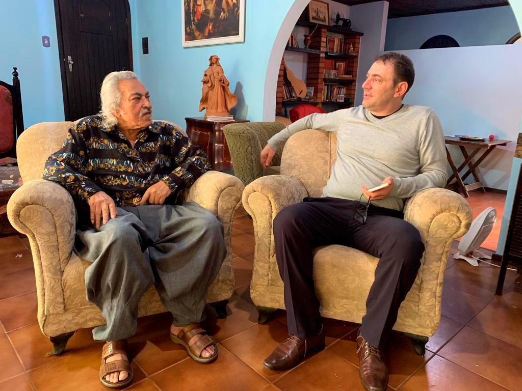 Pedro Ortaça recebe a visita do deputado Paparico Bacchi em São Luiz Gonzaga