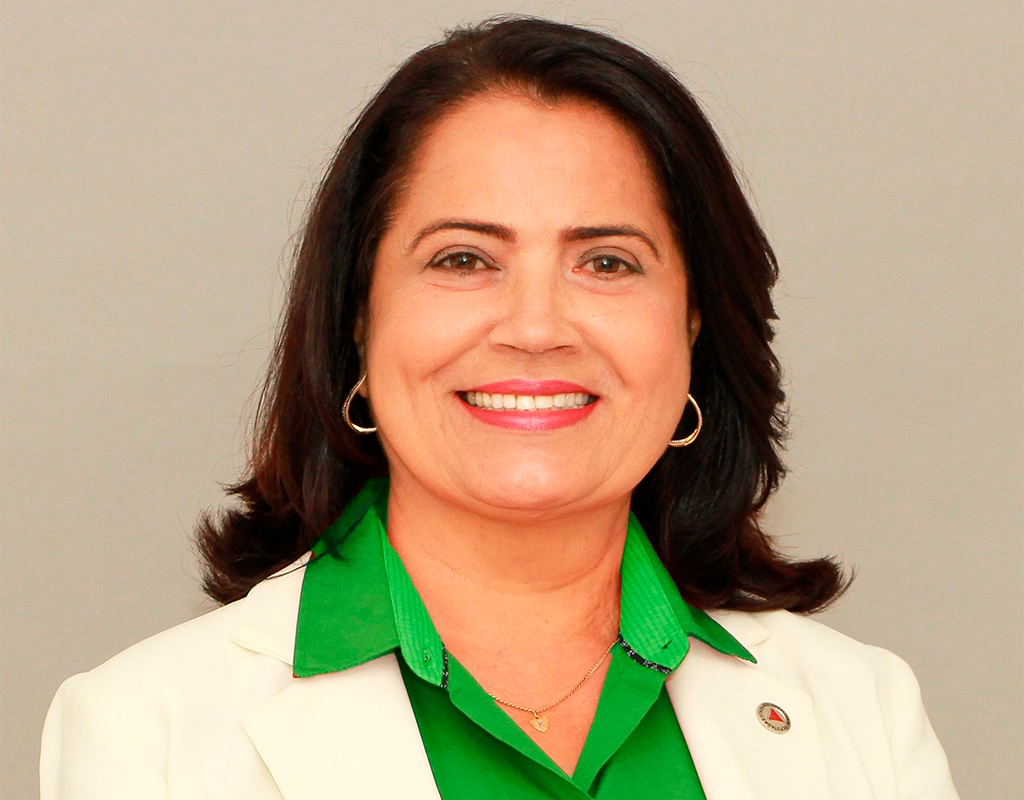 Presidente do PL de Ipatinga, deputada federal Rosângela Reis (PL-MG)