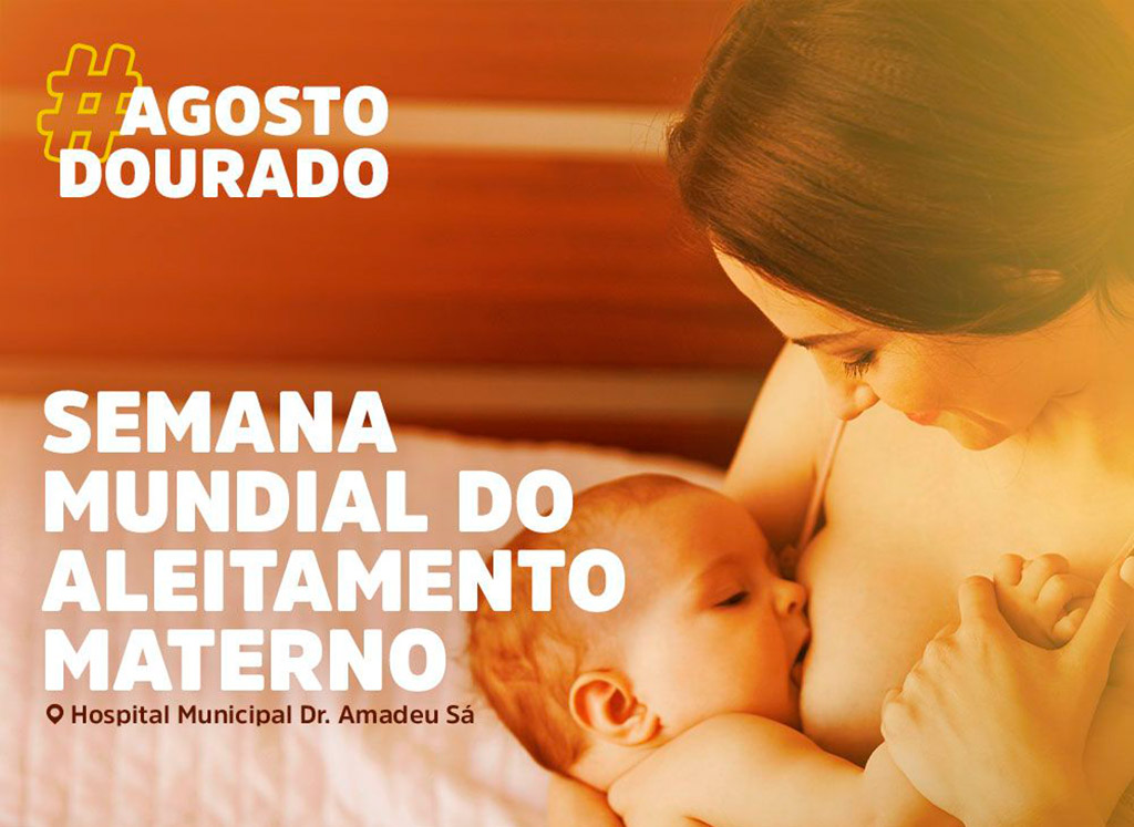 Eusébio inicia comemorações da semana mundial do aleitamento materno