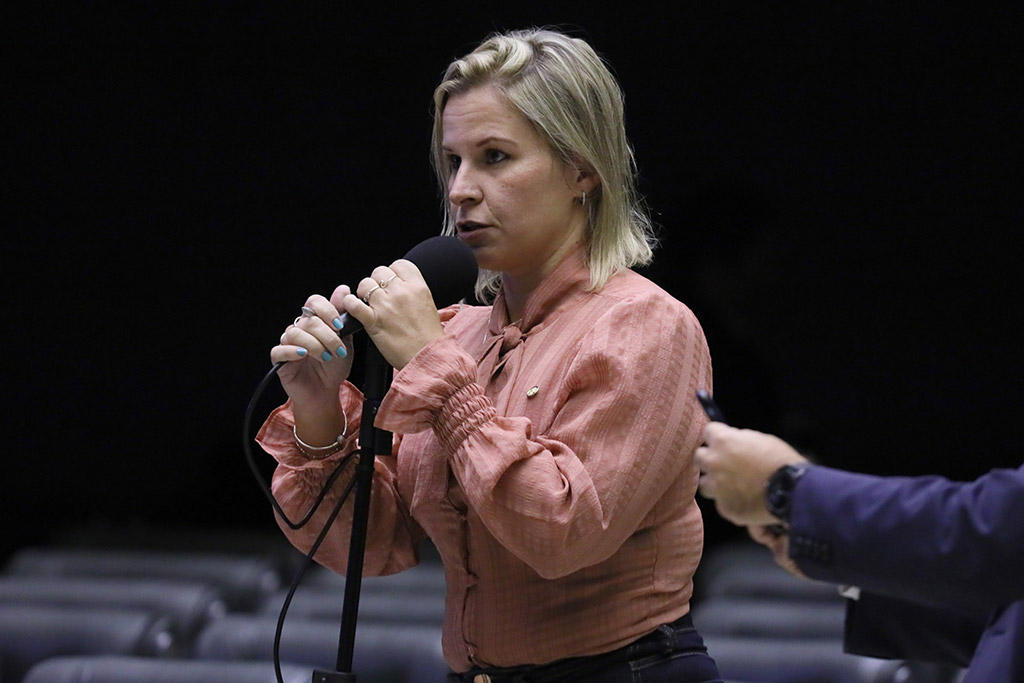 Deputada federal Major Fabiana (PL-RJ)