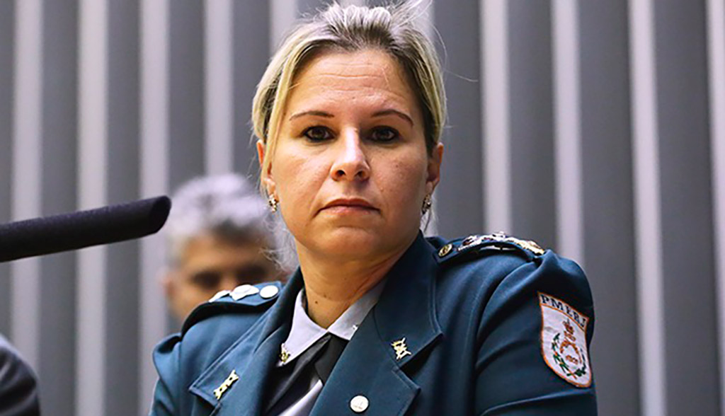 Deputada federal Major Fabiana (PL-RJ)