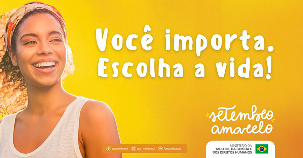 Conteúdos digitais ficarão disponíveis em um portal exclusivo da campanha que poderá ser acessado a partir do página gov.br/acolha. (Arte: Ascom/MMFDH)