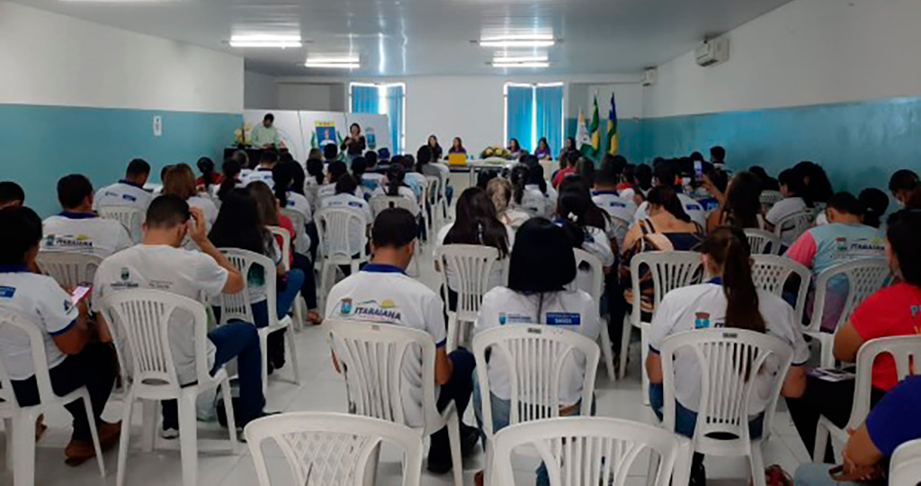 O evento ocorreu no auditório da Secretaria Municipal de Educação