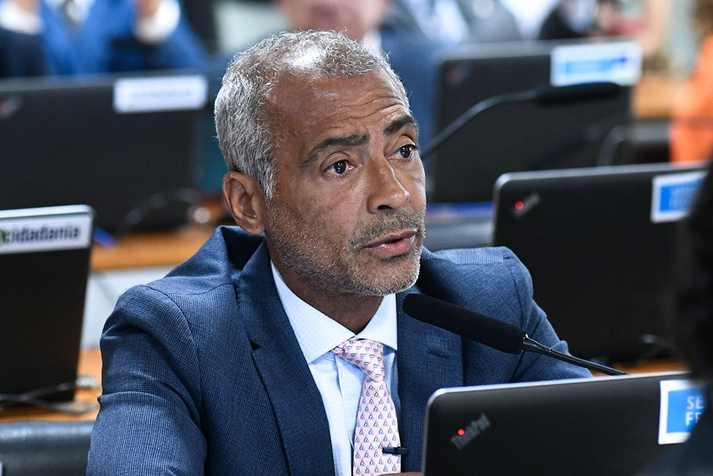 Senador Romário (PL-RJ) - Foto: Divulgação/Agência Senado