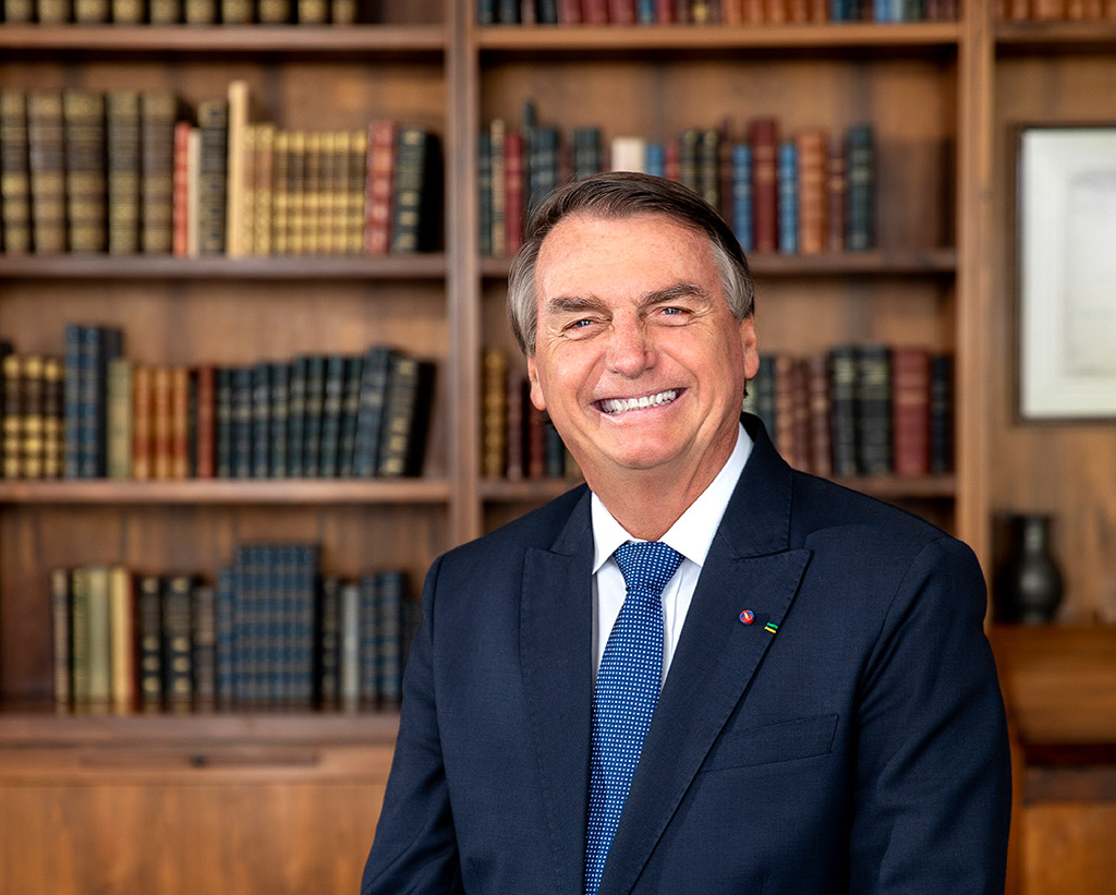 Presidente de honra do PL, Jair Bolsonaro