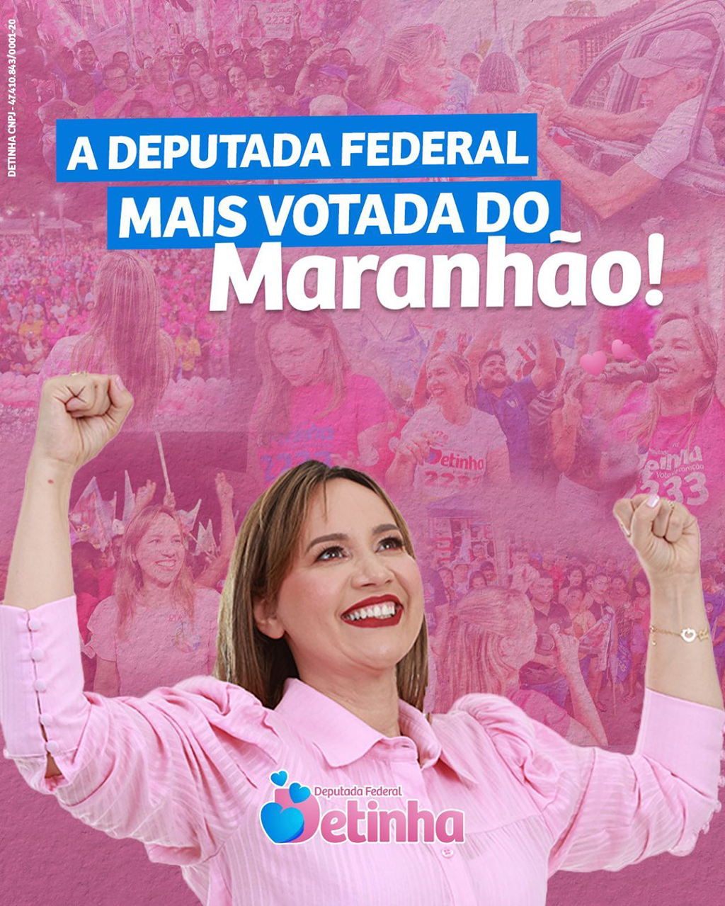 Deputada Detinha (PL-MA)