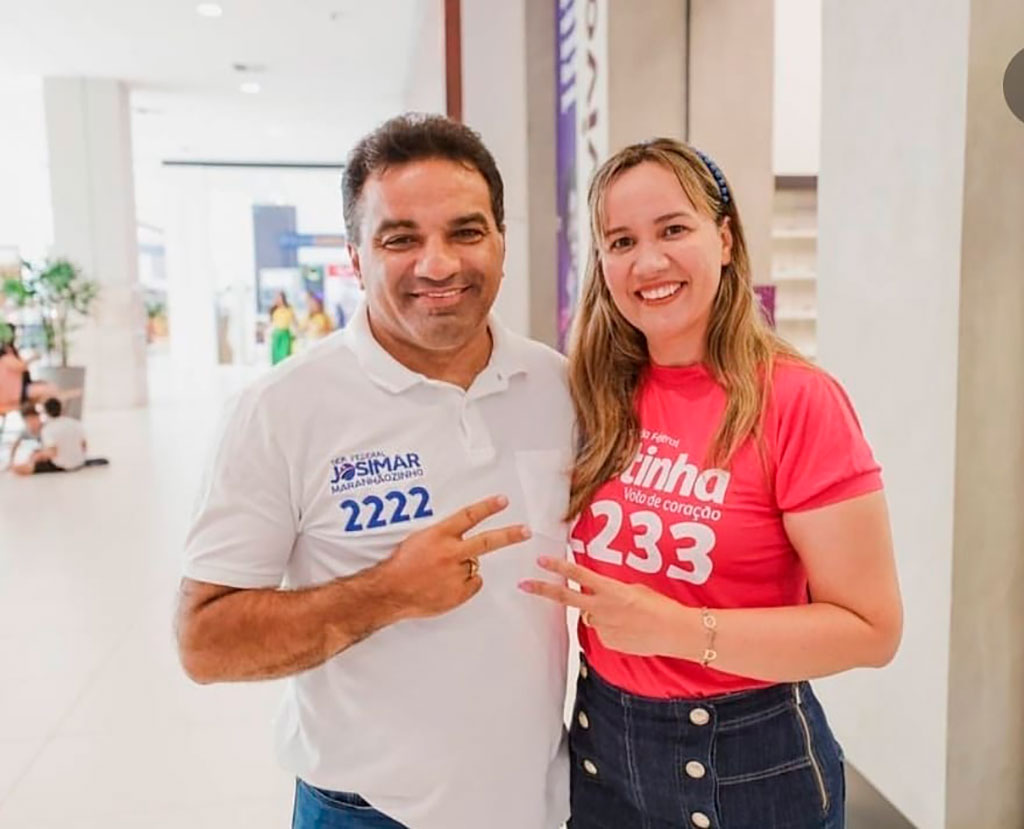 Deputados Josimar e Detinha (PL-MA)