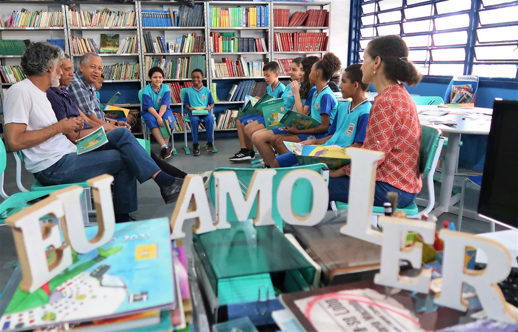 “Novos Leitores” reúnem alunos e voluntários