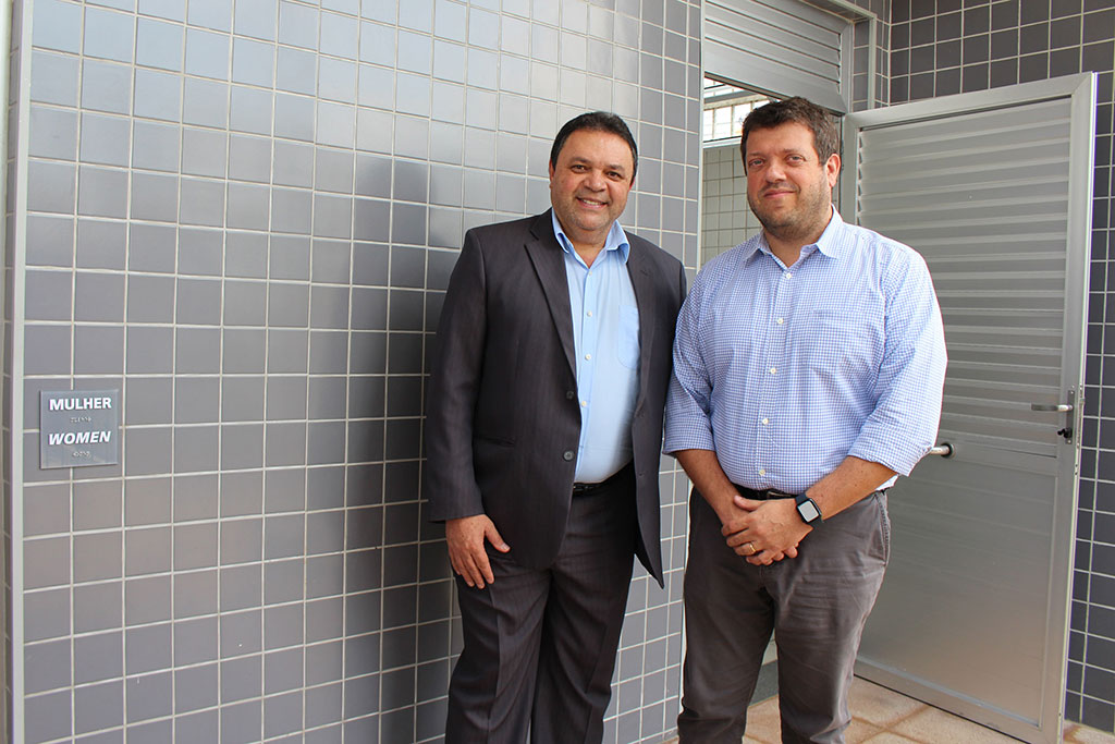 Deputado Marcos Damasio e Pedro Moro