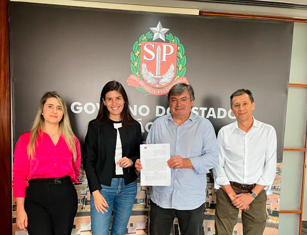 Deputada eleita Dani Alonso durante implantação do Programa Vida Longa em Marília (Foto divulgação)