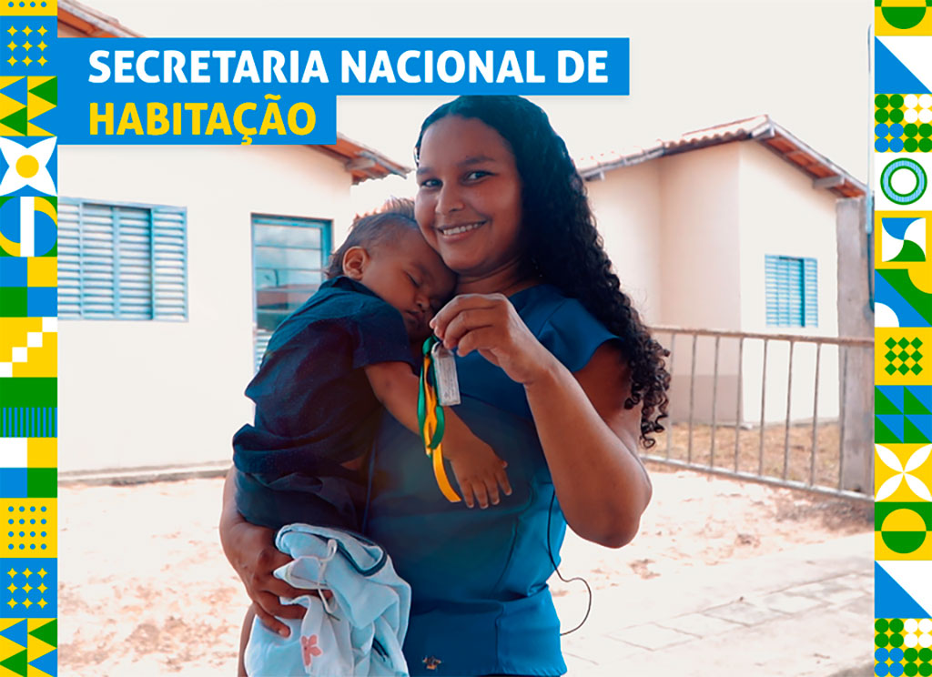 Foram repassadas 300 unidades habitacionais a famílias de baixa renda, garantindo a casa própria a cerca de 1,2 mil pessoas. - Foto: MDR