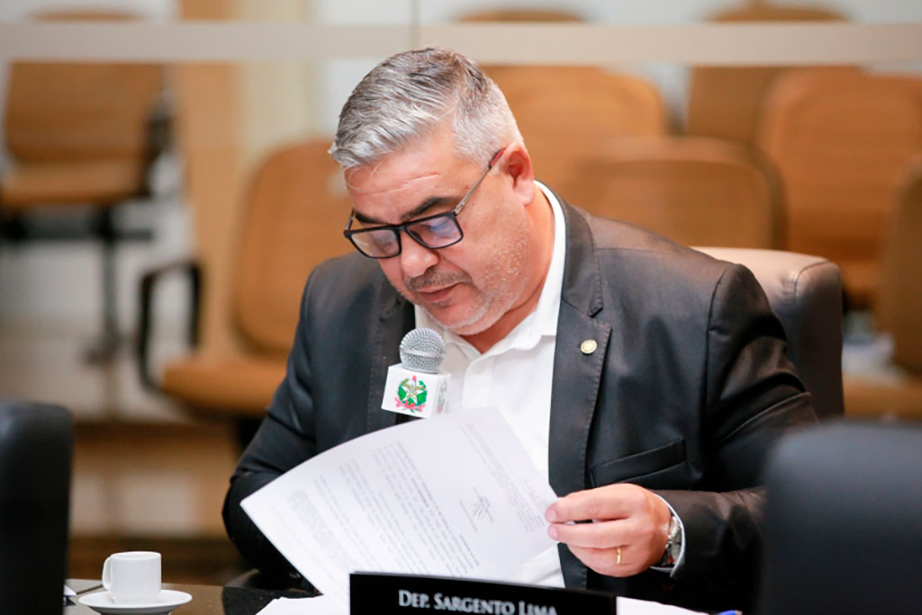 Deputada estadual Sargento Lima (PL-SC)