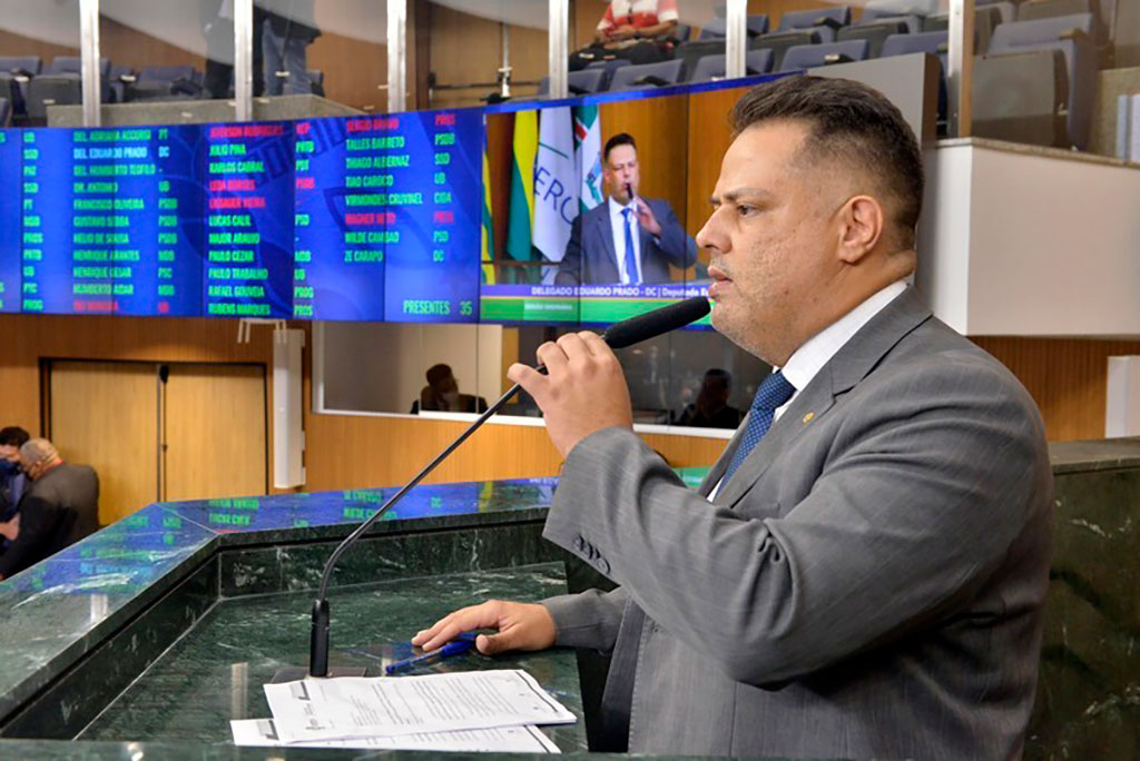Deputado estadual Eduardo Prado (PL-GO)