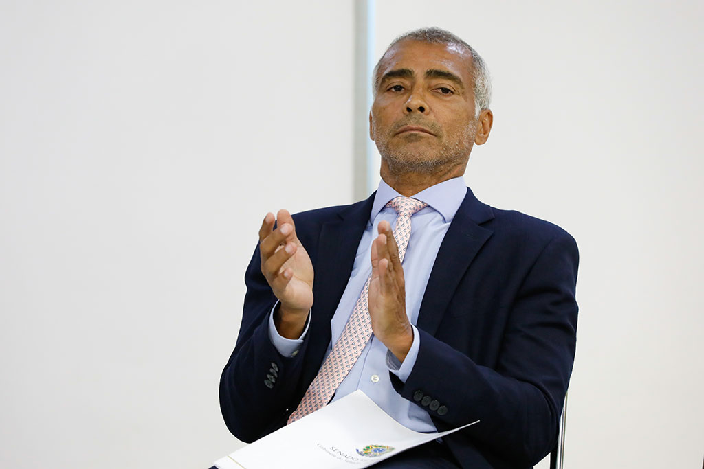 Senador Romário (PL-RJ) (Foto Alan Santos)