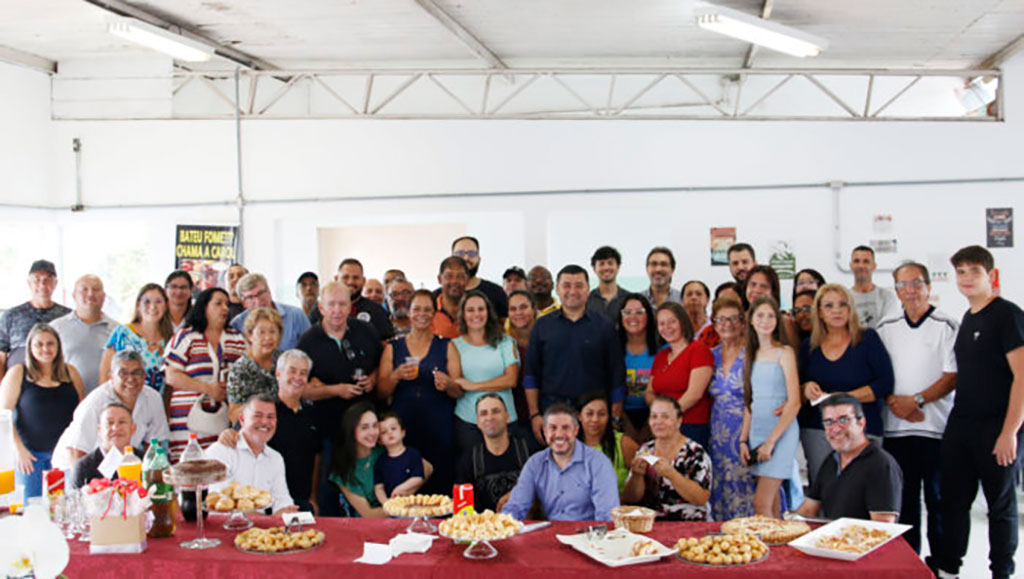 Marizilda da Costa Soares do Amaral também recebeu homenagens do secretário de Manutenção e Serviços Urbanos, Samuel Oliveira, e da família