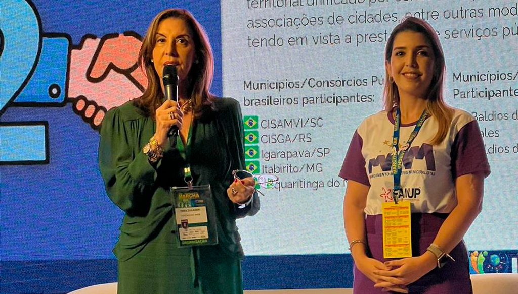 Marcha dos Municípios: Prefeita Lorena participa de apresentação do ‘Selo Prefeitura Parceira das Mulheres’