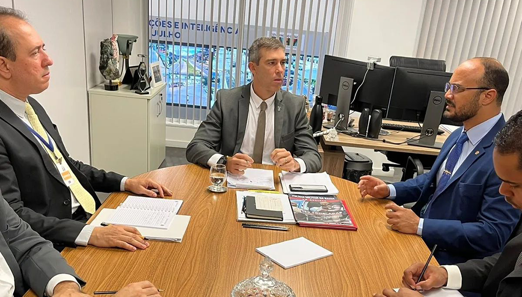 Deputado federal Capitão Alden esteve reunido com Marcelo Werner