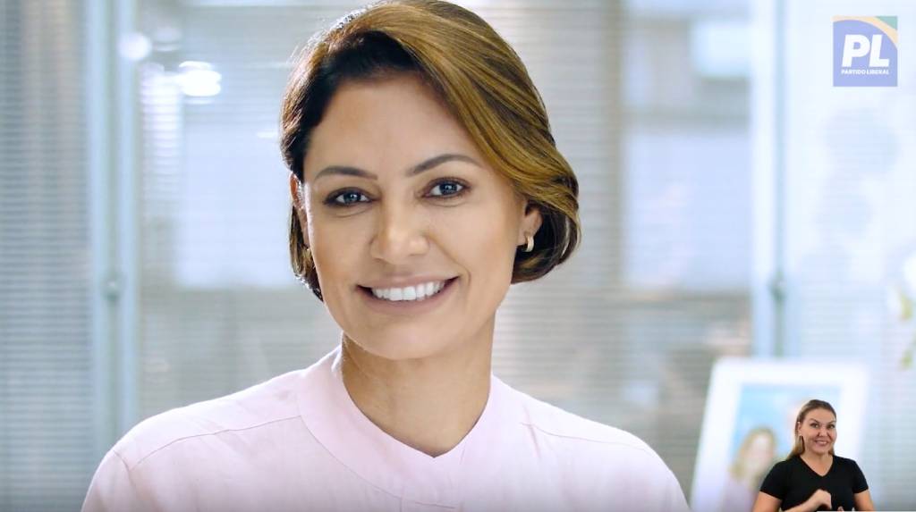 Presidente do PL Mulher, Michelle Bolsonaro