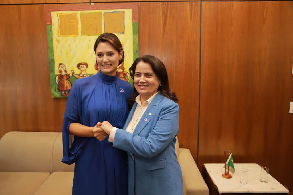 Michelle Bolsonaro anuncia Rosângela Reis (PL-MG) como 2ª vice-presidente do PL Mulher