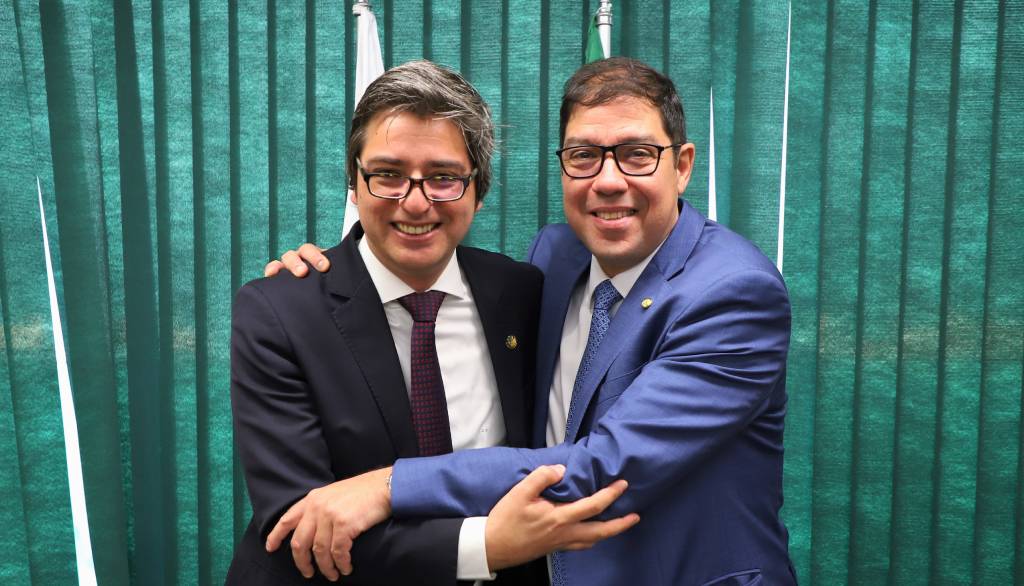 Líder do PL no Senado, Senador Carlos Portinho (PL-RJ) e o Líder do PL na Câmara dos Deputados, Atltineu Côrtes (PL-RJ)