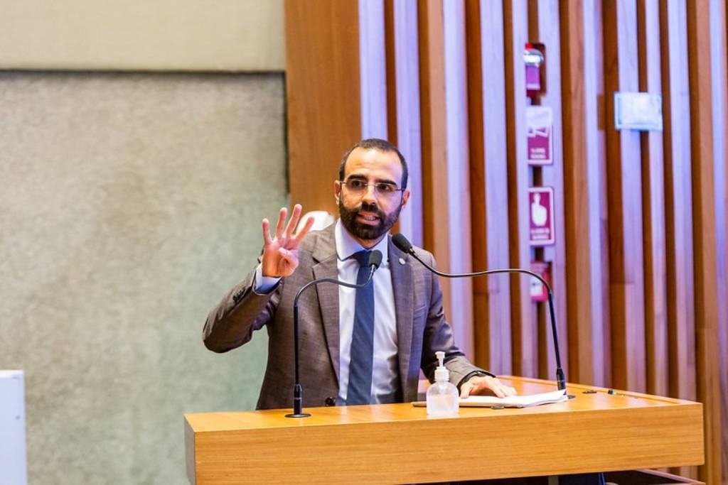 Deputado distrital Thiago Manzoni (Foto: Jeremias Alves)