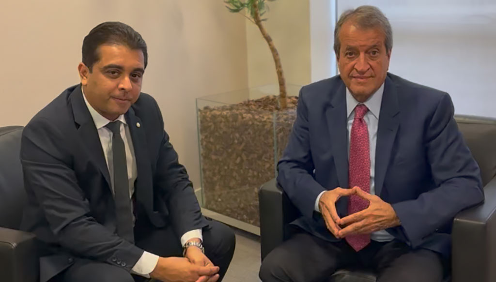 Valdemar se reúne com o deputado Fernando Rodolfo para discutir fortalecimento do PL