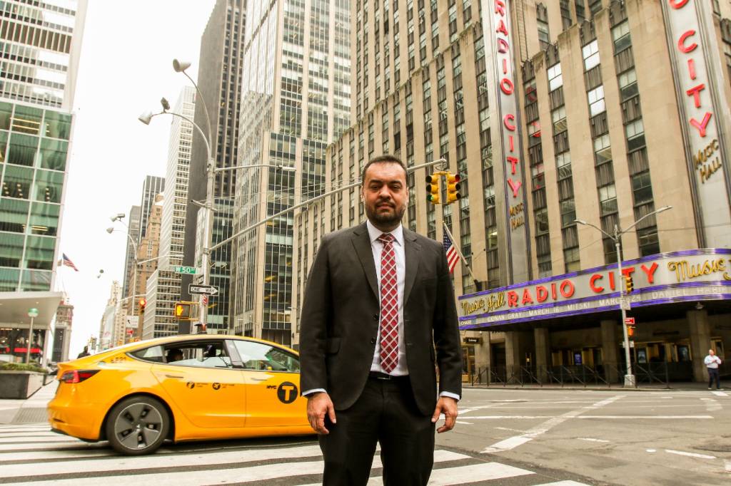 Cláudio Castro, em Nova Iorque: 'As missões governamentais têm sido fundamentais para internacionalizar o Rio de Janeiro' (Foto: Divulgação)