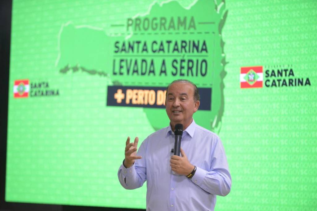 Governo do Estado anuncia investimentos de mais R$ 117 milhões da Celesc para o Alto Vale (Foto: Eduardo Valente / Secom)