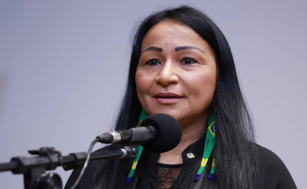 Deputada federal Silvia Waiâpi (PL-AP)