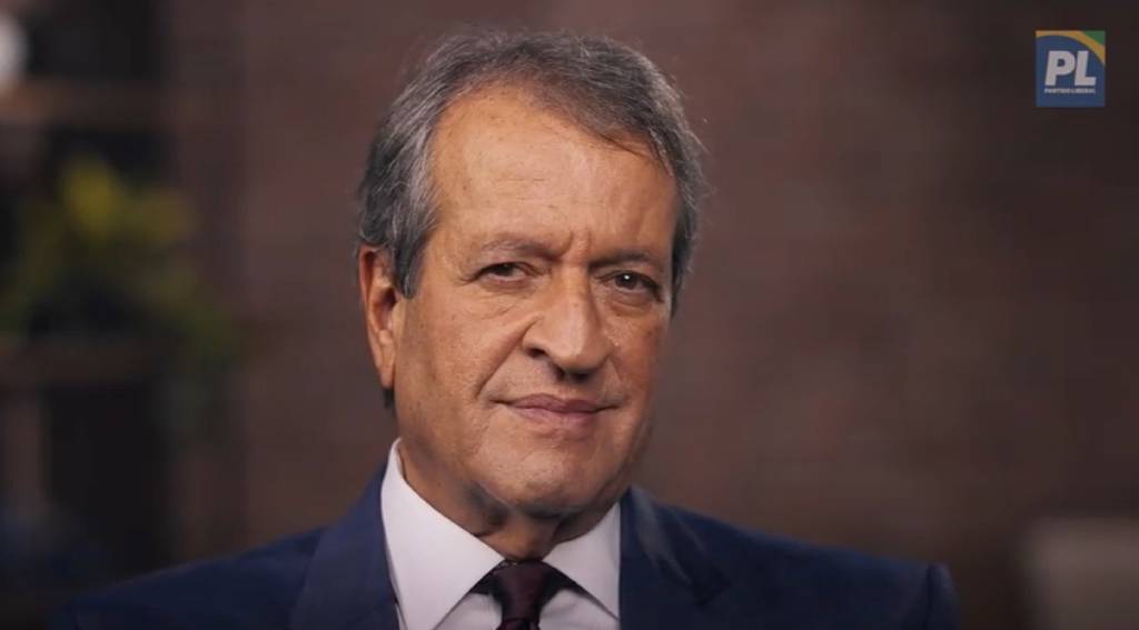 Presidente do PL, Valdemar Costa Neto