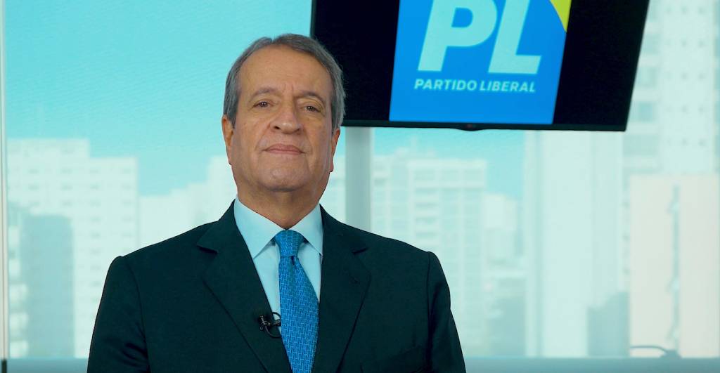 O Presidente do PL, Valdemar Costa Neto