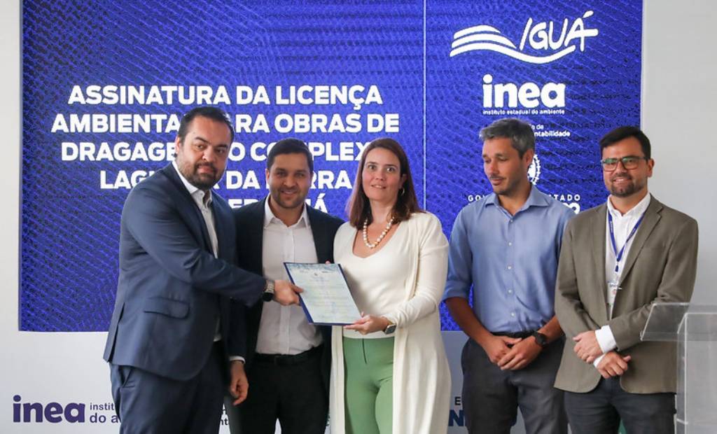 Governador assina licença ambiental para obras de dragagem no Complexo Lagunar da Barra e de Jacarepaguá. (Rafael Campos)