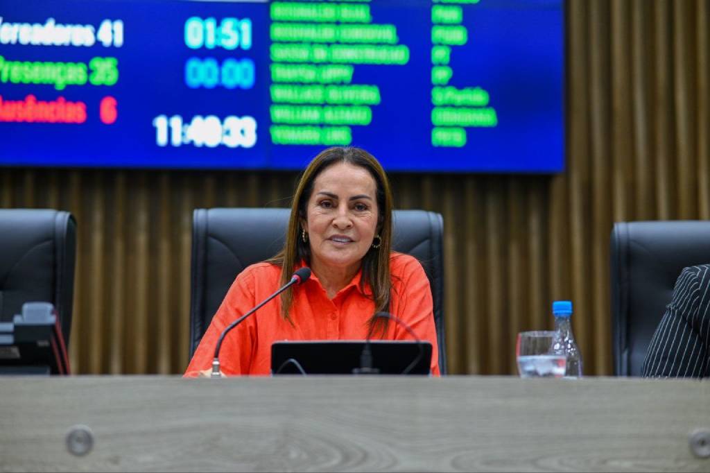 Vereadora Glória Carratte (Foto: Diego Caja – Dicom/CMM)