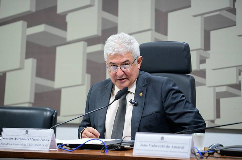 Senador Astronauta Marcos Pontes (Pedro França/Agência Senado)