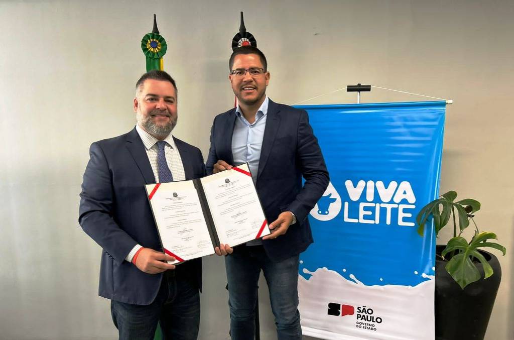 Aguilar Júnior assinou termo de convênio