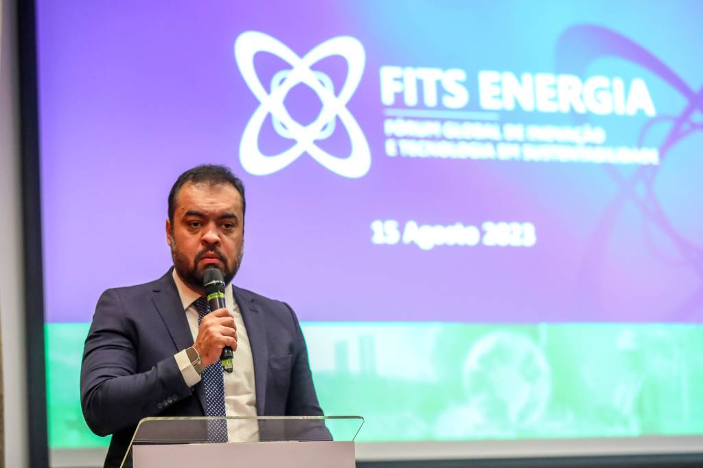 Cláudio Castro destacou que o Rio de Janeiro é o segundo maior produtor de biogás do país e o primeiro em biometano (Rafael Campos)