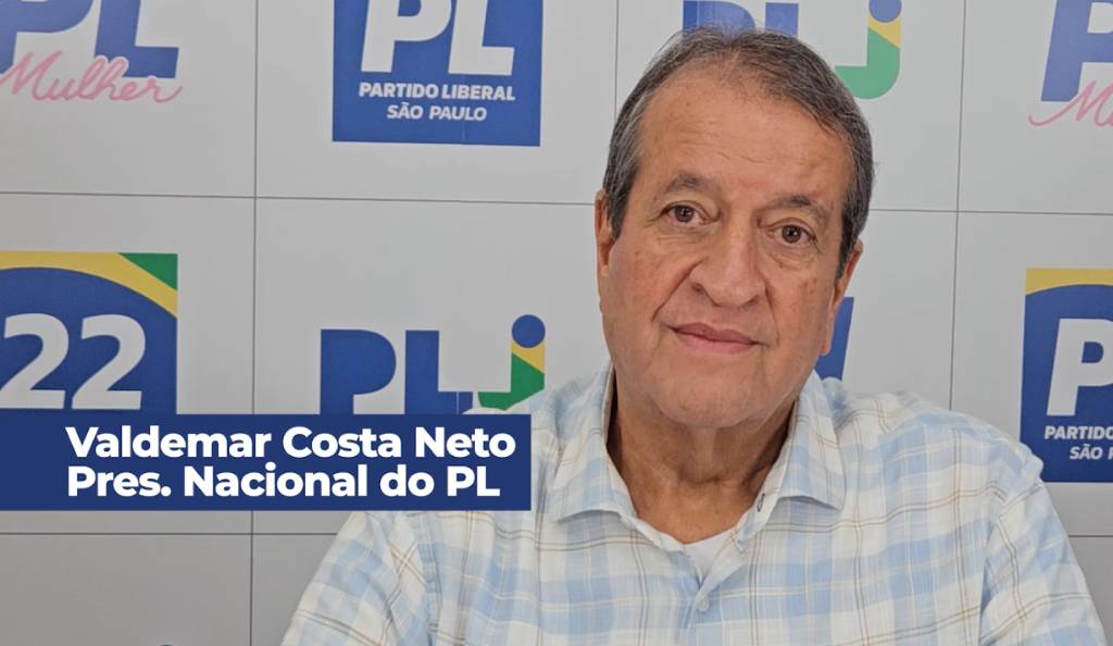 Presidente nacional do PL, Valdemar Costa Neto