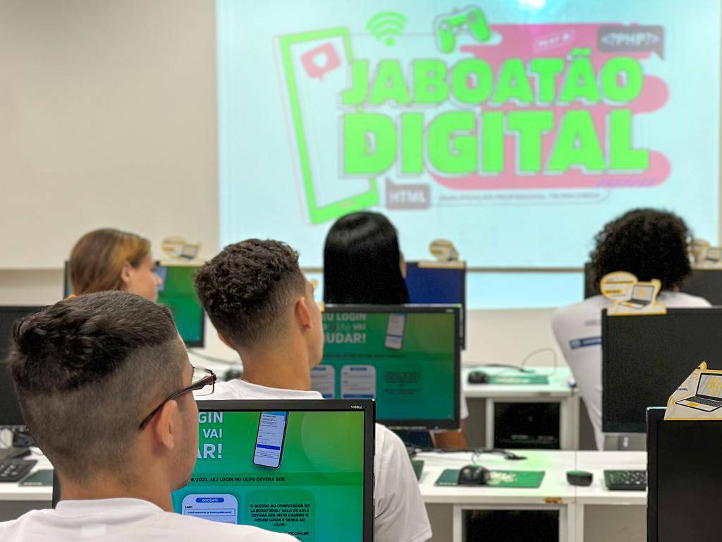 Projeto Jaboatão Digital capacitará jovens na área de tecnologia