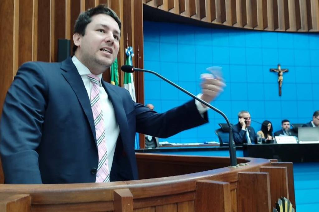 Deputado estadual João Henrique (Foto: Luciana Nassar – ALEMS)