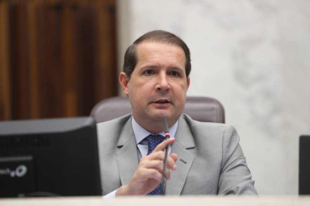 Deputado Marcel Micheletto (PL-PR) - Créditos: Orlando Kissner/Alep