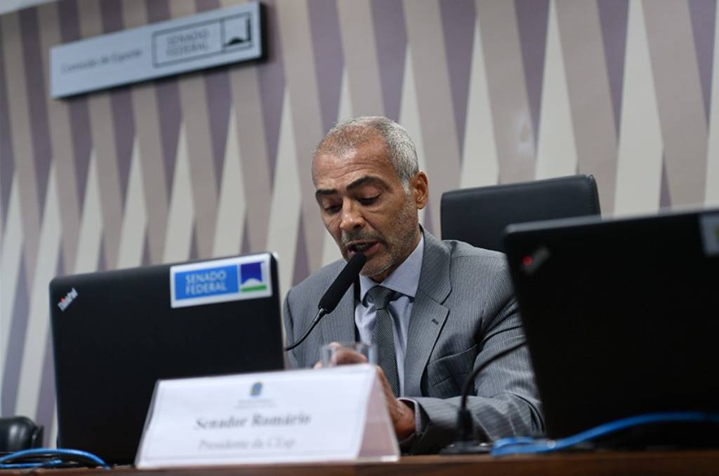 Senador Romário (Edilson Rodrigues/Agência Senado)