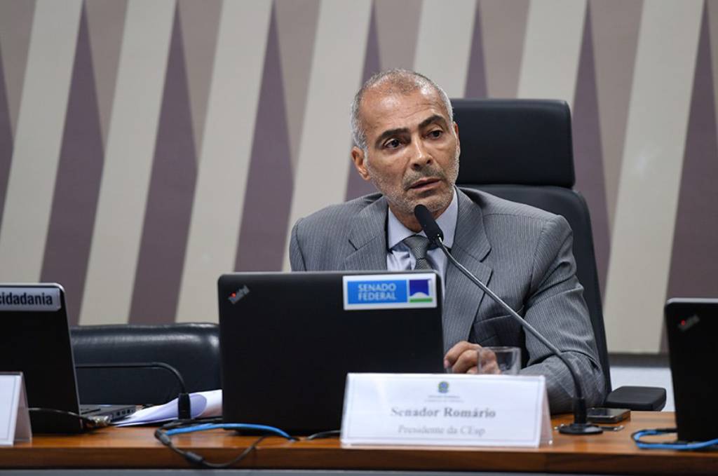 Senador Romário Foto:(Edilson Rodrigues/Agência Senado)
