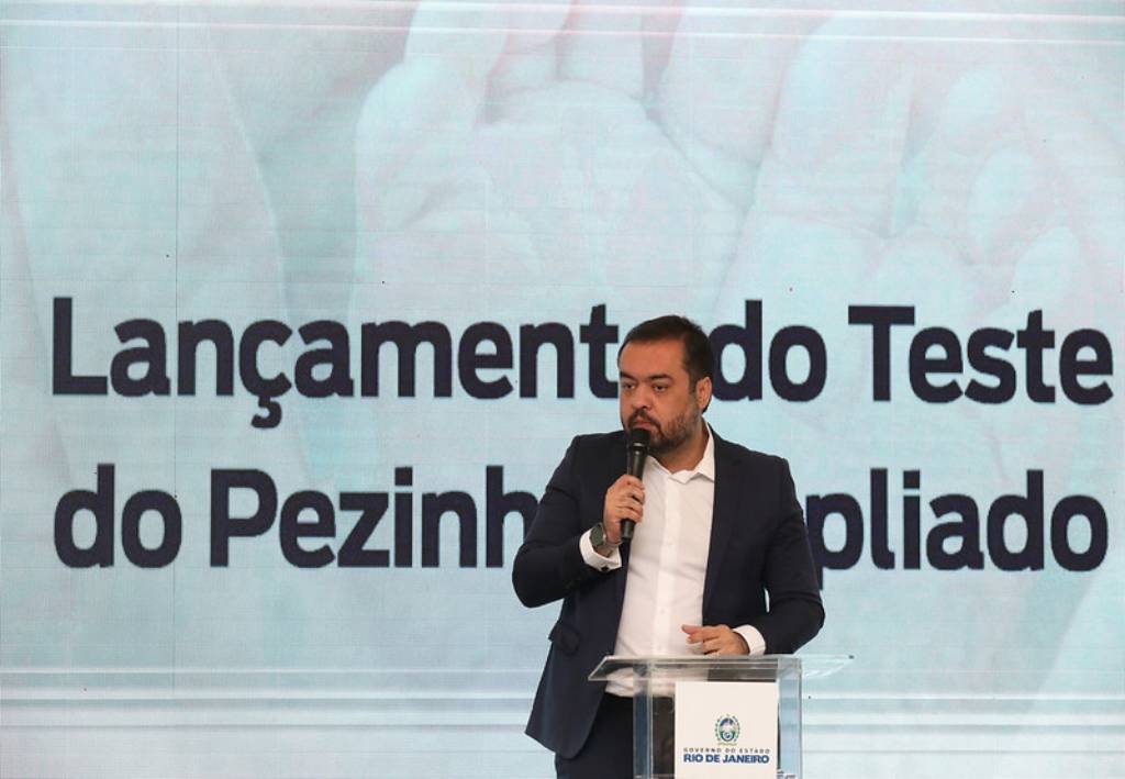 Governador Cláudio Castro lança ampliação do Teste do Pezinho, no Palácio Guanabara - Foto: (Rafael Campos)