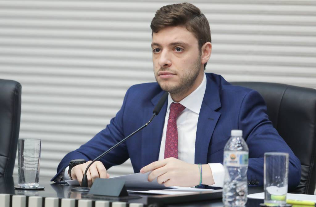 Deputado estadual Thiago Auricchio (Foto: Bruna Sampaio)