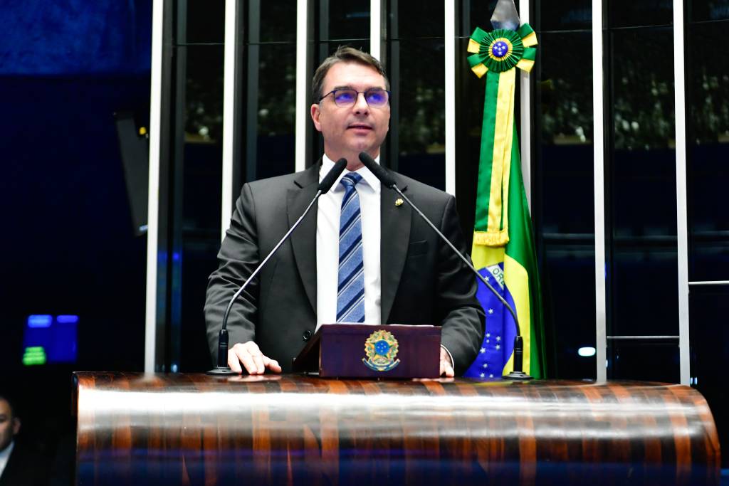 Senador Flávio Bolsonaro (PL-RJ) - Foto: Waldemir Barreto/Agência Senado