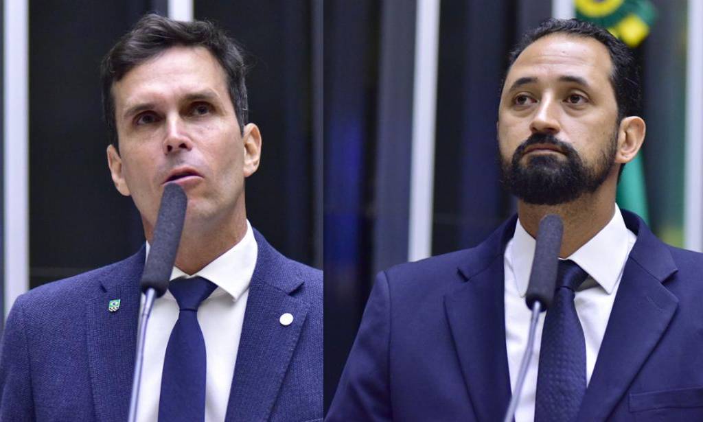 Deputados Luiz Lima (PL-RJ) e Maurício do Vôlei (PL-MG) - Foto: Agência Câmara de Noticias