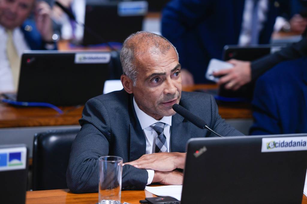 Senador Romário (PL-RJ) - (Foto: Edilson Rodrigues/Agência Senado)